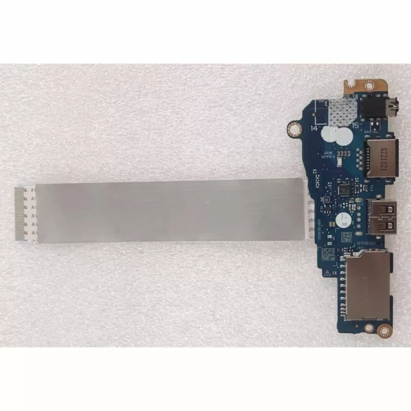 Dell Vostro 3420 3520 3525 USB Audio SD Reader RJ45 Lan Power Tetik Board HDL5A LS-L944P - Görsel 2