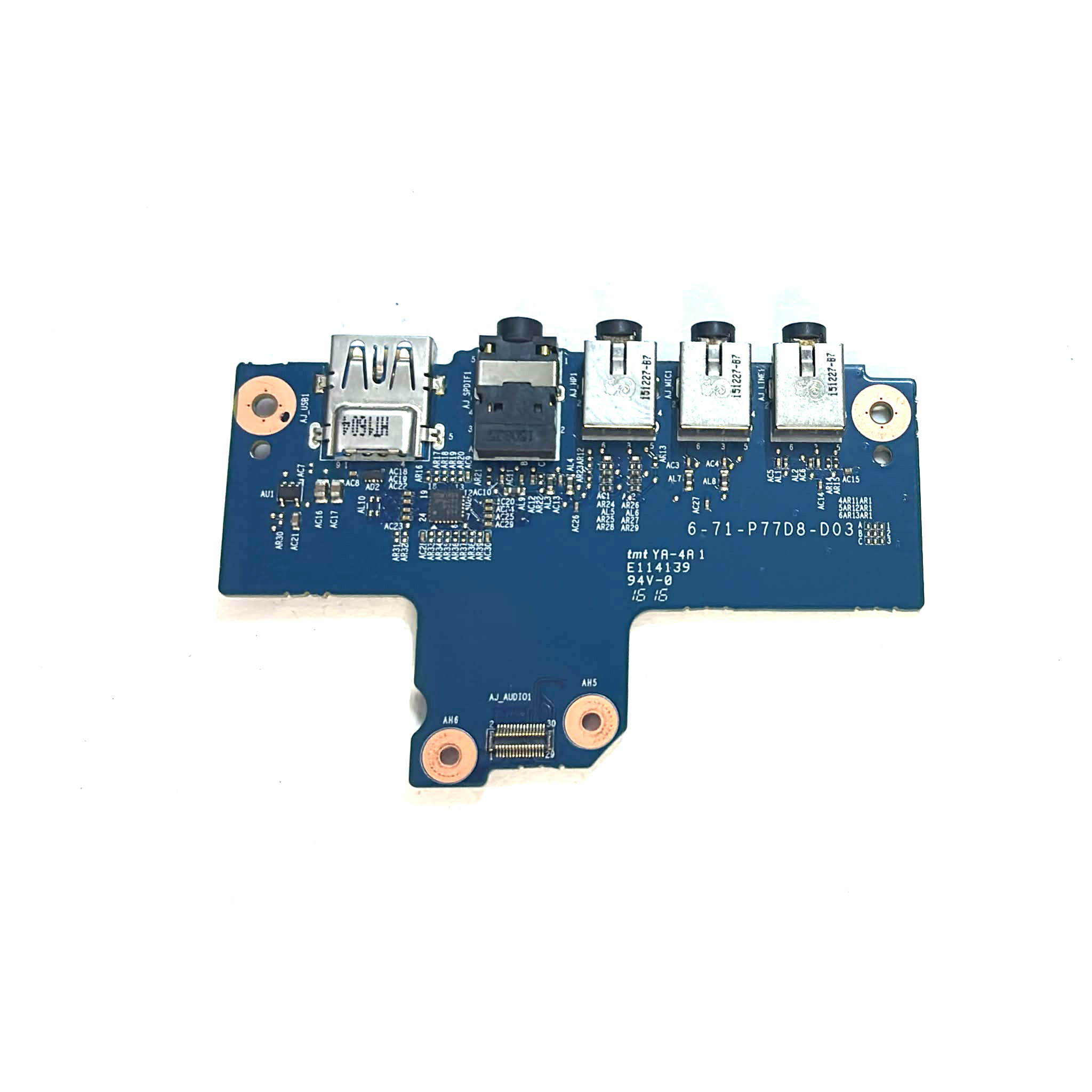 Monster Tulpar T7 V5.4.1 USB ve Audio Jack Board